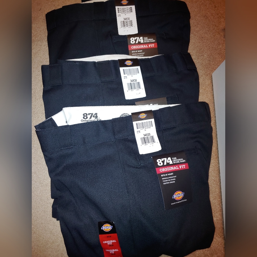 Dickies work pants bundle 3 pairs